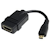StarTech.com Höghastighets-HDMI-kabeladapter på 12 cm - HDMI