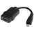 StarTech.com Höghastighets-HDMI-kabeladapter på 12 cm - HDMI