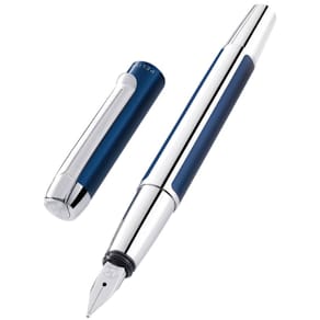 Füllhalter Pelikan Pura P40, B, blau-silber