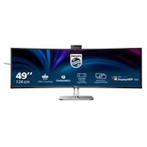 Philips 49B2U6903CH - 6000 Series - LED-skärm - böjd - 49"