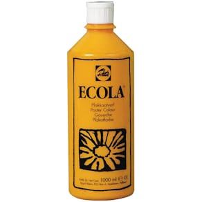 Plakkaatverf Talens Ecola, flacon, 1000 ml, geel