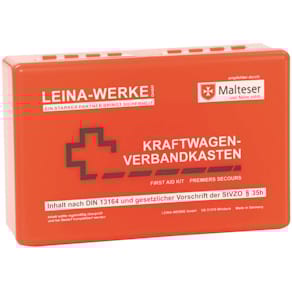 KFZ-Verbandkasten LEINA-WERKE Standard, rot