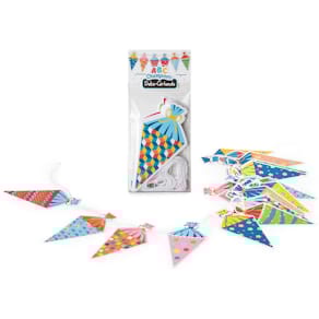 Girlande TRENDHAUS ABC Champions, Schultüten, bunt, 2 m