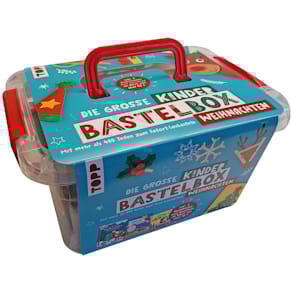 Bastelbox TOPP Weihnachten, inkl. 3 Bastelbücher, über 400 Teile