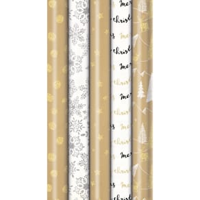 Geschenkpapierrolle ZÖWIE, Weihnachten, 1,5 m x 70 cm