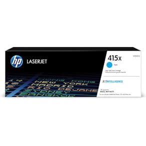 Toner HP 415X, 6.000 pagina's, OEM W2031X, cyaan