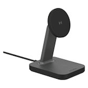 mophie snap+ - Trådlöst laddställ - 15 Watt - svart - Europa