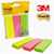 Post-It Index 671-3, 3 färger, 25x76mm, 12fp