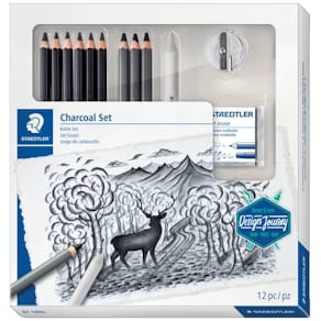 Schreibgeräteset STAEDTLER Charcoal Set, 100% PEFC, sortiert