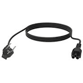 VISION Professional installation-grade Cloverleaf to EU plug