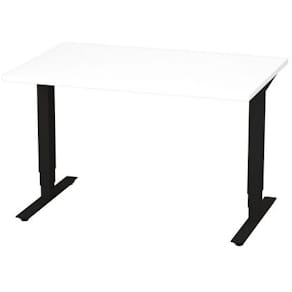 Bord höj/sänk Pro 1200x800 vit/svart