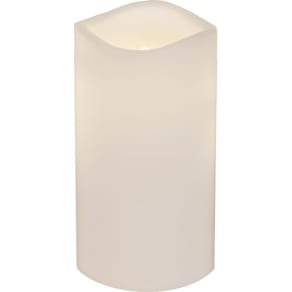 Blockljus STAR T LED Paul 15cm vit
