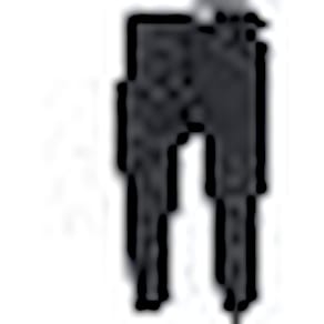 Piratbyxa Stretch Svart C58