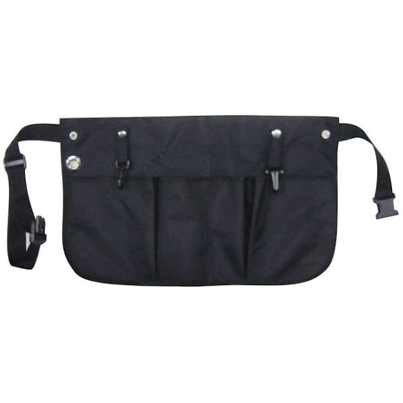 Redskapsforkle  nylon med 3 lommer sort