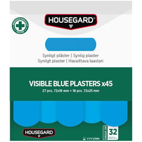 Plåster HOUSEGARD spårbara 2x45st