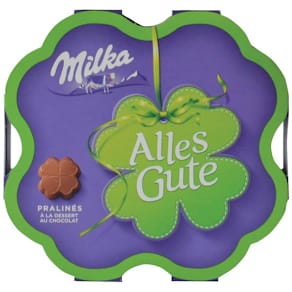 Pralinen Milka Alles Gute, Packung, 44 g