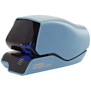 Elektrisk hæftemaskine Rapid 5025e, fladhæftning, 25 ark, blå