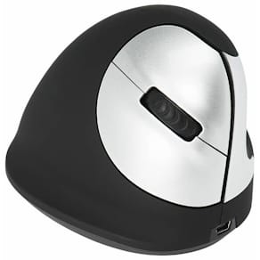 Ergonomische Maus R-Go Tools HE, vertikal, schwarz, Rechtshänder