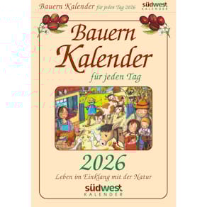 Abreißkalender SÜDWEST Bauernkalender, 13 Blätter, Bauernmotive