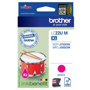 Blekk BROTHER LC22UM magenta