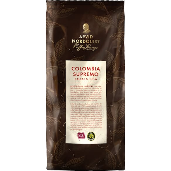 Kaffe Colombia Supremo HB 500g hela bönor 12st