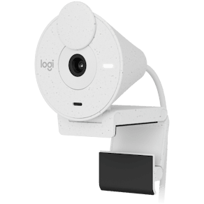 Logitech Brio 300 Full HD webcam, Off-white