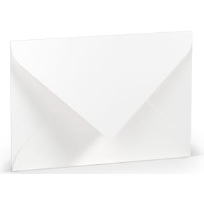 Briefumschlag Rössler Paperado, B6, SF, weiß