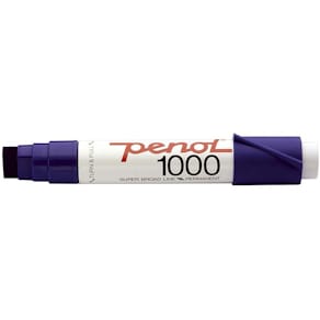 Marker Penol 1000 skrå spids 3–16 mm, blå, 10 stk