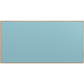 Lintex AREA Glastavla, ekram, SILK-GLASS®, 2028 × 1028 mm, Calm