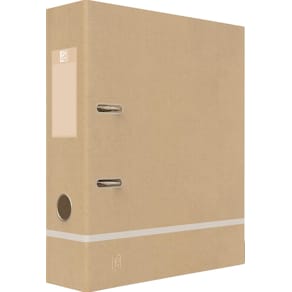 Ordner Oxford Touareg, karton, A4, rug 8 cm, naturel