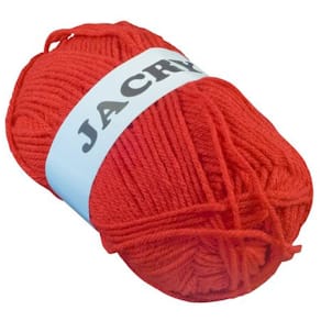 Acrylgarn Röd, 50g