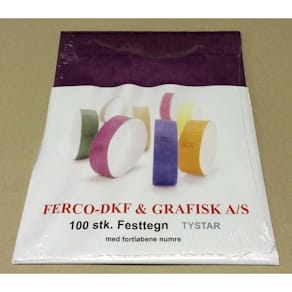 Etiketter hvide, karton, 100 stk