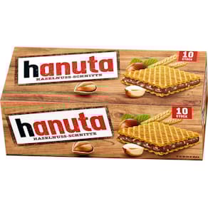 Waffelschnitte Ferrero Hanuta, 10 St., 220 g