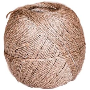 Snor, 1,1mm, rullelængde: 120.00 m, hamp gul, brudstyrke