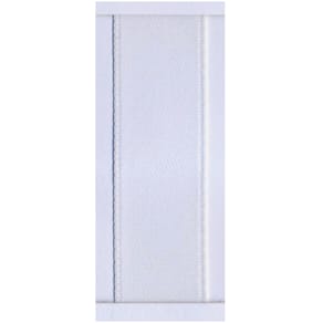 Doppelsatinband Goldina, 3 mm x 50 m, weiß