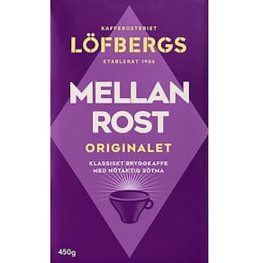 Kaffe LÖFBERGS mellanrost brygg 450g