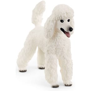 Spielzeugfigur Schleich Pudel, FARM WORLD, weiß