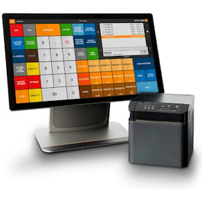 Registrierkasse PRIMASELLO, inkl. TSE, schwarz/silber