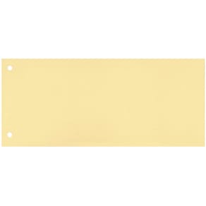 Trennstreifen Q-CONNECT, 10,5 x 24 cm, 100 St., gelb