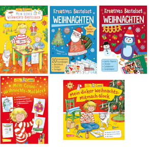 Bastelset CARLSEN Weihnachten, 5 Titel, 11 St., sortiert