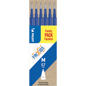 Frixion Clicker 0,7 refill blå (6)