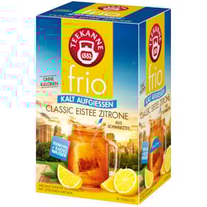 Eistee TEEKANNE frio Classic, Zitrone, 18 Teebeutel