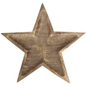 Weihnachtsteller POSIWIO Stern, 26 x 24 x 2 cm
