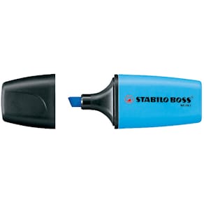 Textmarker STABILO BOSS MINI, blau