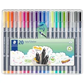 Fiberpenna STAEDTLER Triplus, 0,3mm, 20/fp