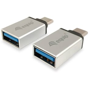 Adapter Equip 133473, USB-C (male) auf USB-A (female), 2er-Set