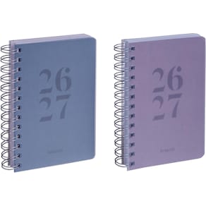 Schoolagenda Brepols Wire-O, geassorteerde kleuren, 2025-2026