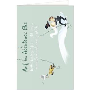 Vermählungskarte HANRA