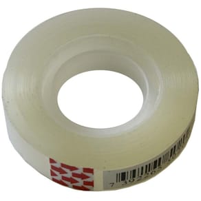 Kontortape BNT transparent 12 mm x 33 m, 12 ruller