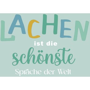 Motivserviette PAPER+DESIGN, 33 x 33 cm, Spruch
